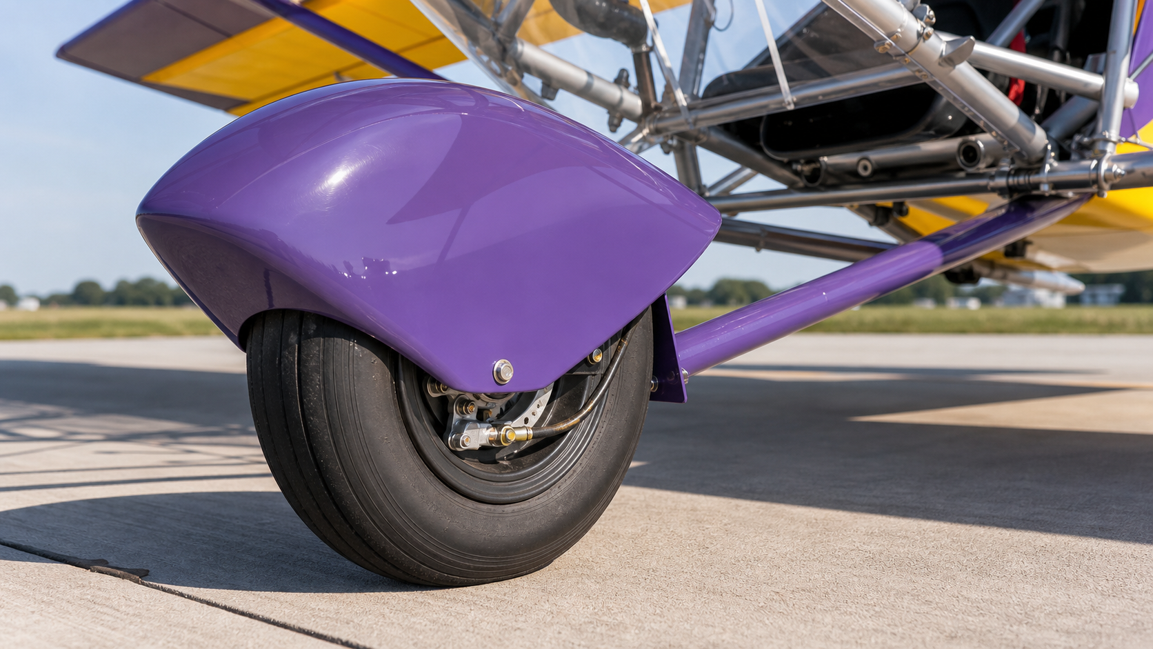 TrailStar S7 landing gear detail